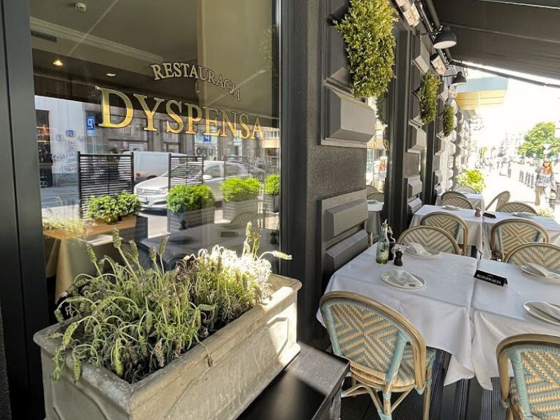 dyspensa-restauracja zdjęcie prezentacji gdzie wesele