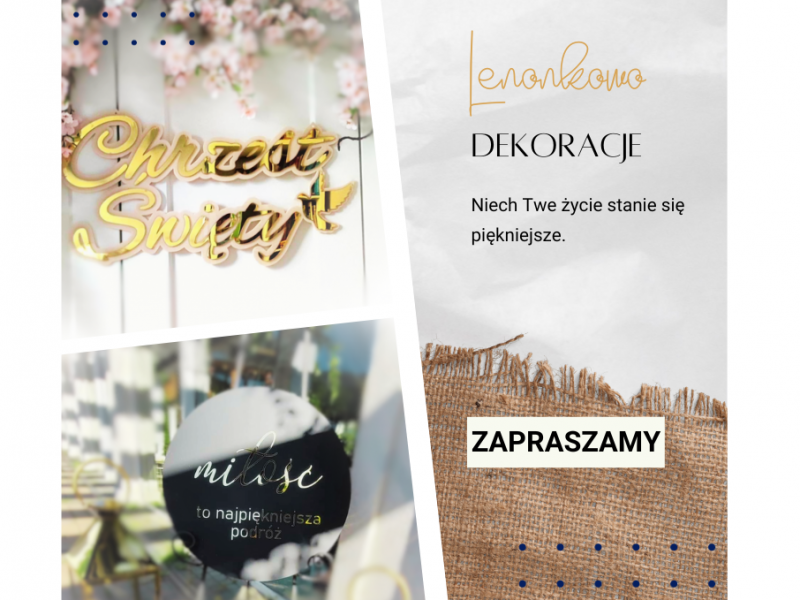 lenonkowo zdjęcie prezentacji gdzie wesele