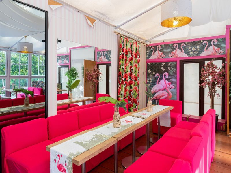 pink-flaming zdjęcie prezentacji gdzie wesele