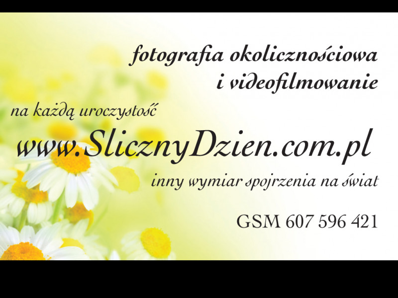 sliczny-dzien zdjęcie prezentacji gdzie wesele